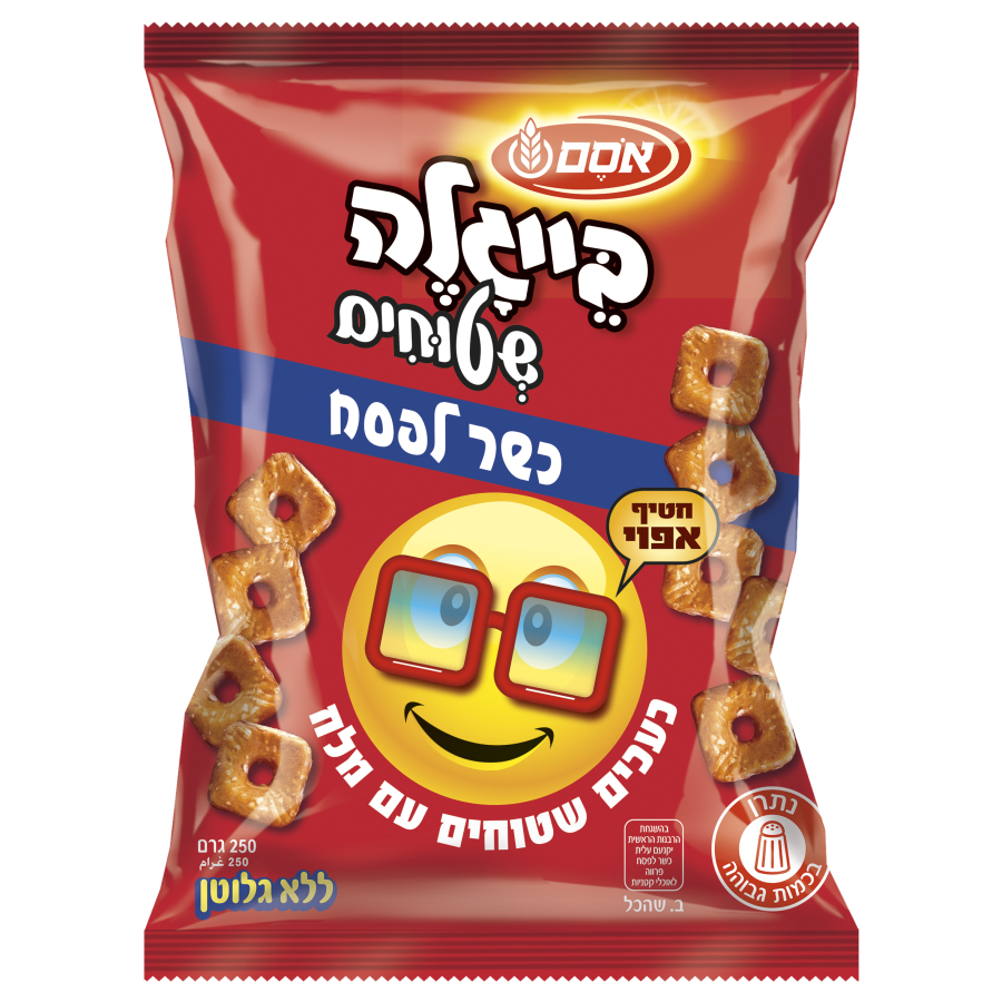 בייגלה שטוחים מלח ללא גלוטן(כשל"פ) | אסם