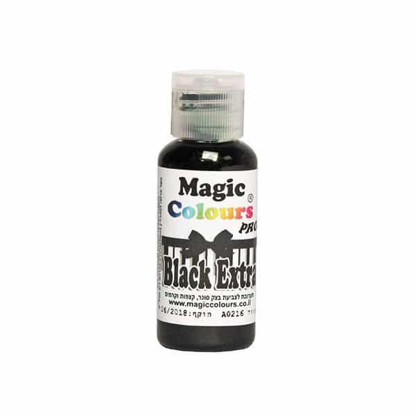 צבע מאכל שחור אקסטרא ללא גלוטן | MAGIC COLOUR