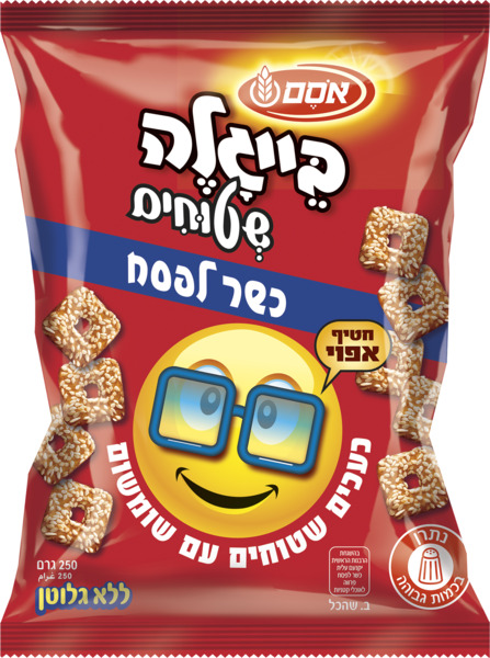 בייגלה שטוחים שומשום ללא גלוטן(כשל"פ) | אסם