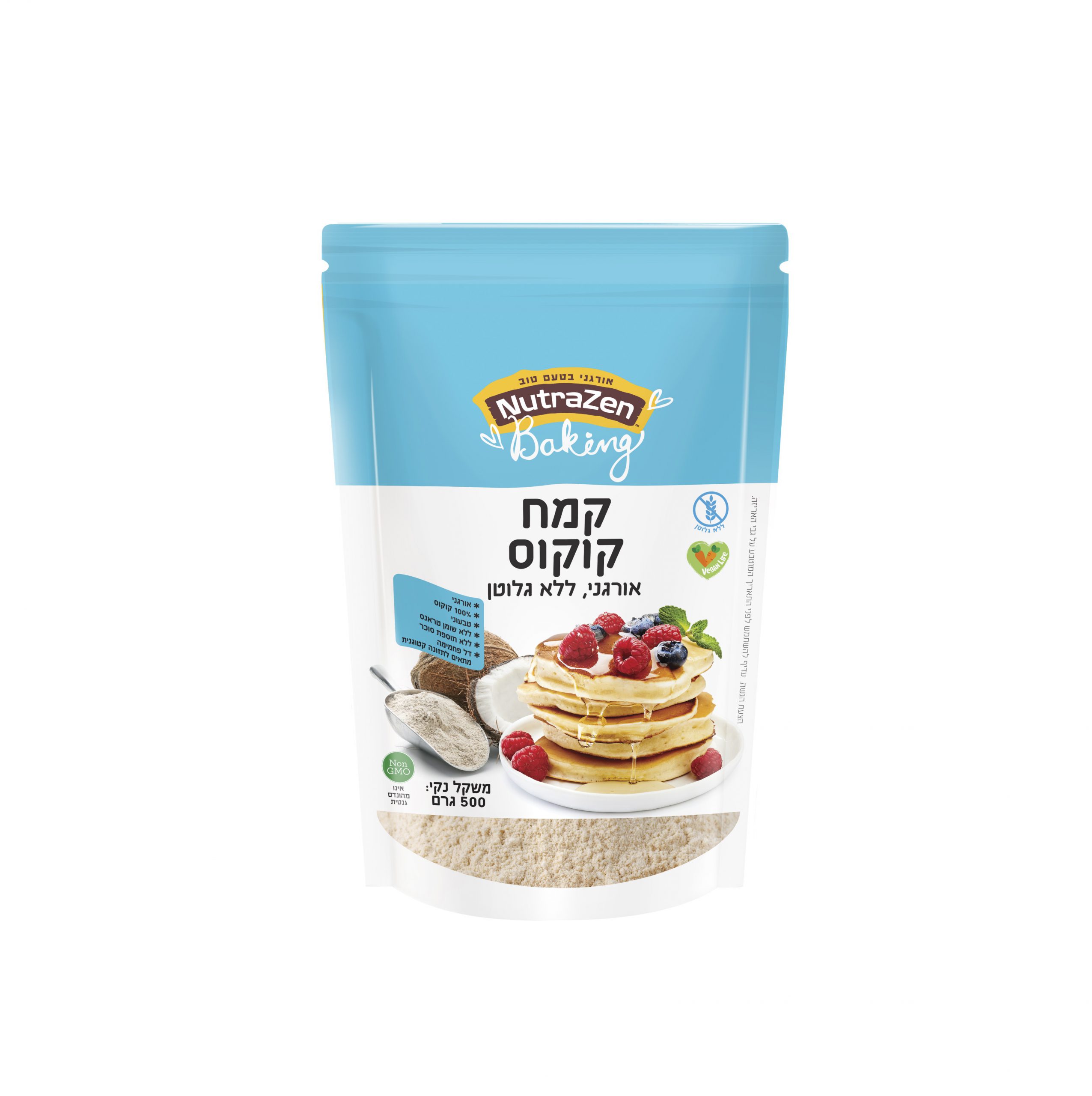 קמח קוקוס אורגני ללא גלוטן | NutraZen
