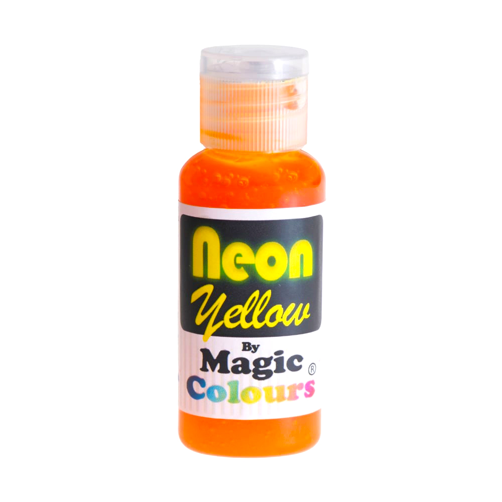 צבע מאכל ג'ל צהוב ללא גלוטן | MAGIC COLOURS