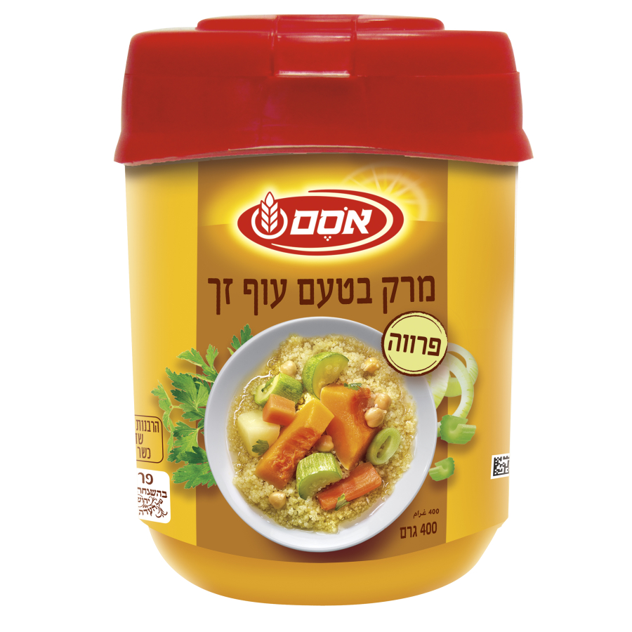 מרק בטעם עוף זך ללא גלוטן(כשל"פ)| אסם