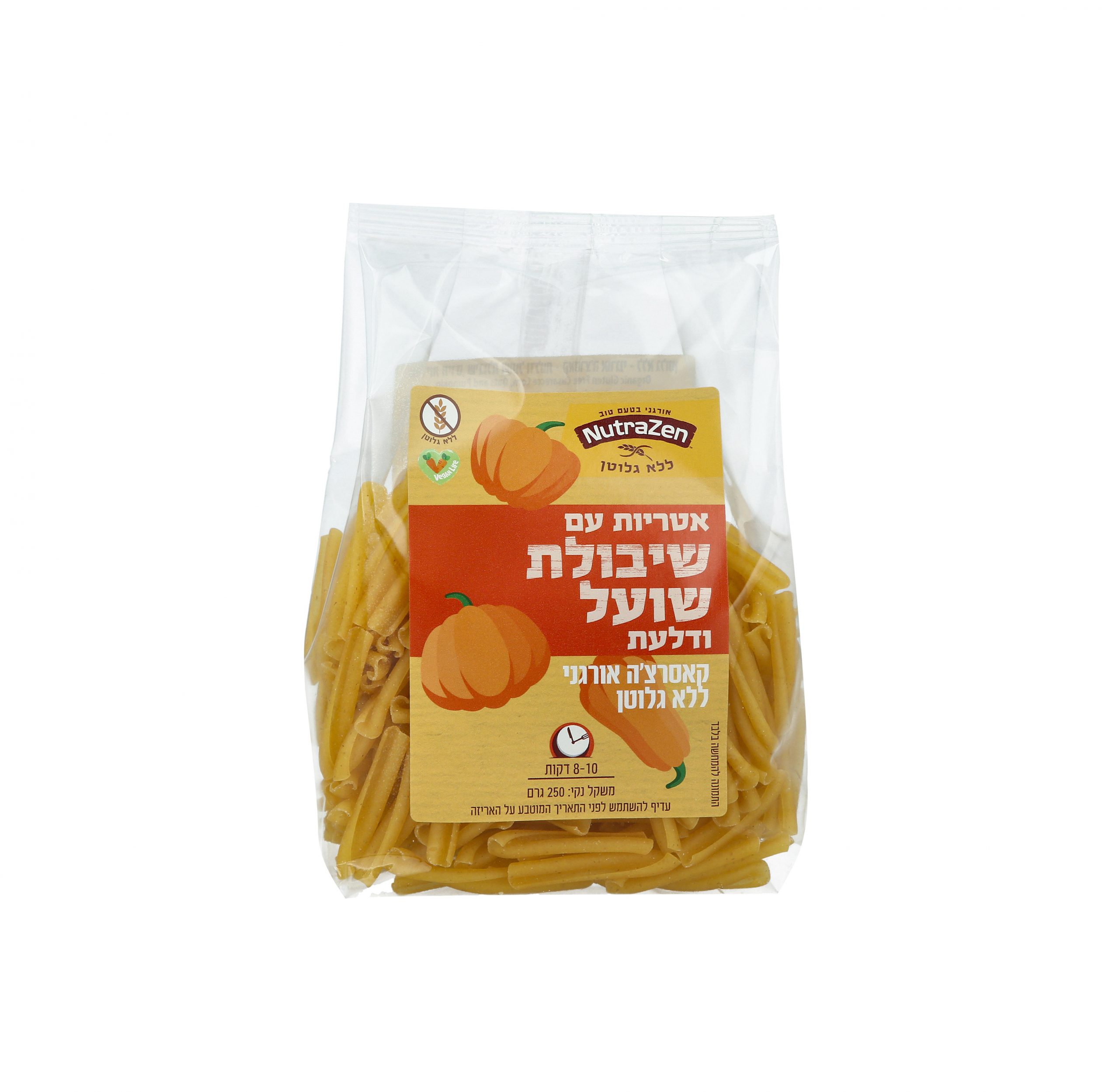 פסטה עם שיבולת שועל ודלעת ללא גלוטן | NutraZen