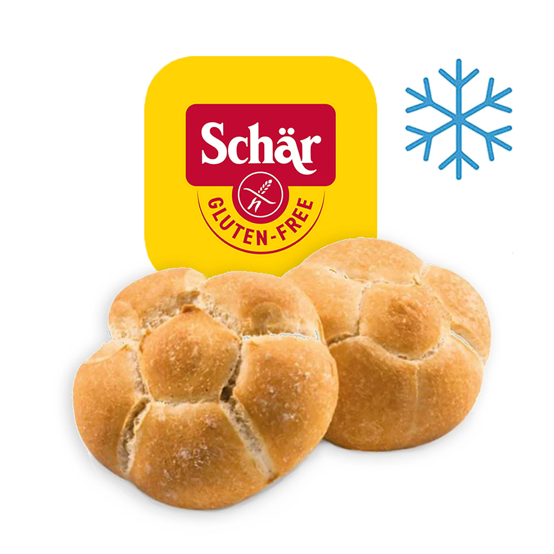 מיני לחמניות מחמצת ללא גלוטן (קפוא) | Schar