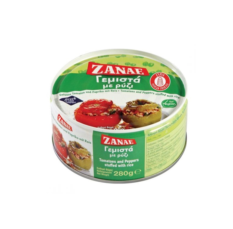 עגבניות ופלפלים ממולאים באורז ללא גלוטן | ZANAE