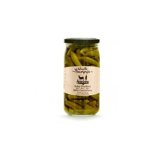 מלפפון קורנישון בחומץ  ללא גלוטן | Uncle Yiannis