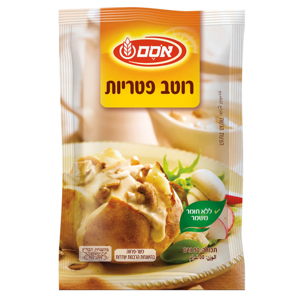 רוטב פטריות ללא גלוטן | אסם