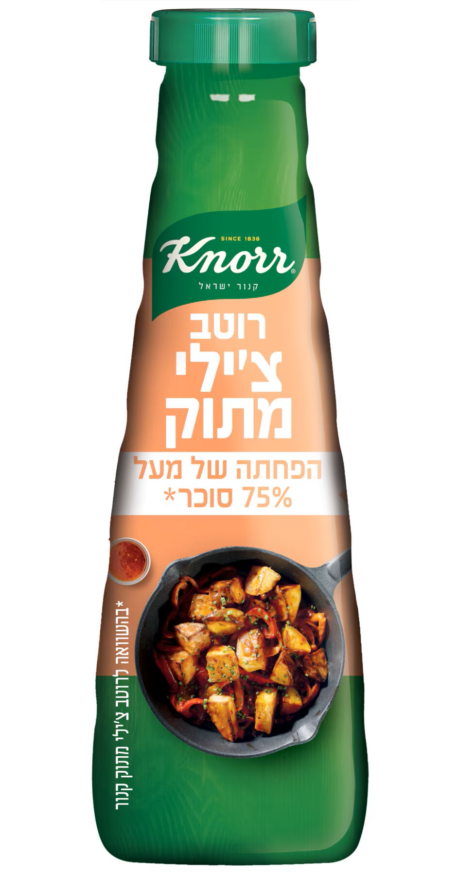 רוטב צ'ילי מתוק מופחת סוכר ללא גלוטן | קנור