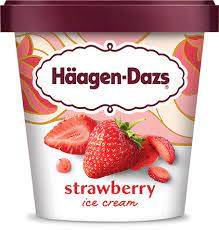 גלידת שמנת בטעם  תות שדה ללא גלוטן |Haagen-dazs