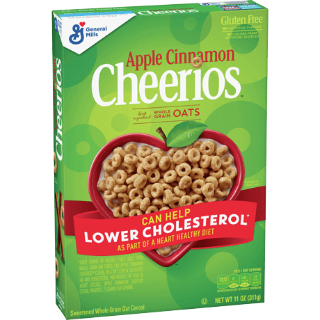 דגני בוקר בטעם תפוח קינמון ללא גלוטן| Cheerios