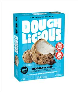 בצק עוגיות עם גלידת וניל פרווה|DOUGH LICIOUS