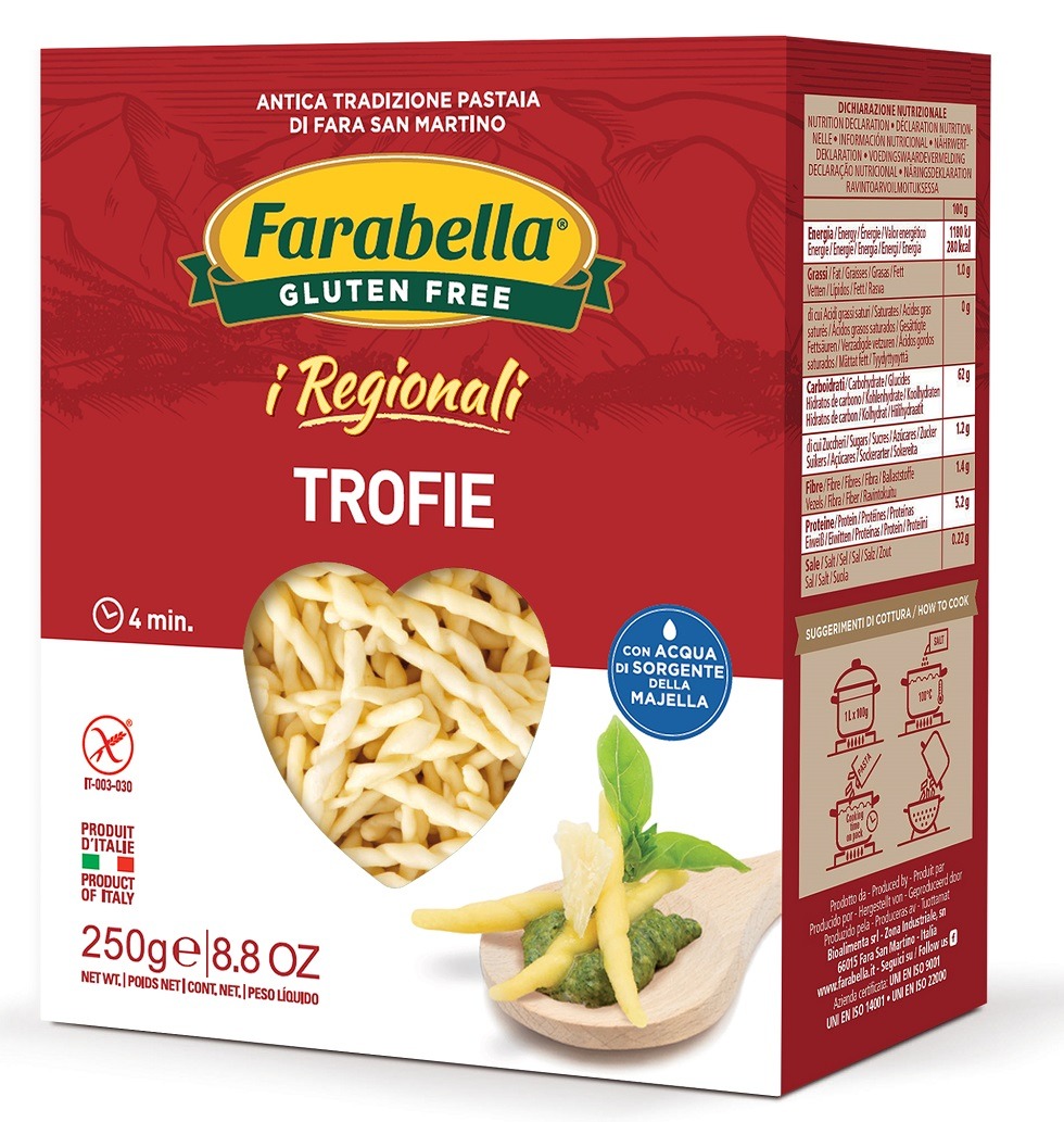 פסטה Trofie טריה ללא גלוטן | farabella