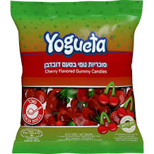 סוכריות גומי בטעם דובדבן ללא גלוטן | Yogueta