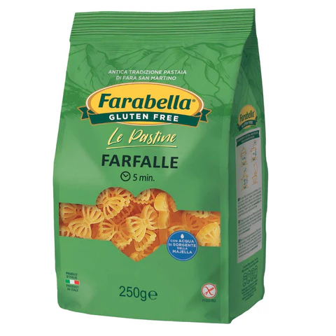 פסטה פרפרלה (פרפרים) ללא גלוטן| Farabella