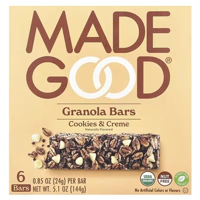 חטיף גרנולה עם שוקולד צ'יפס ללא גלוטן| Made Good