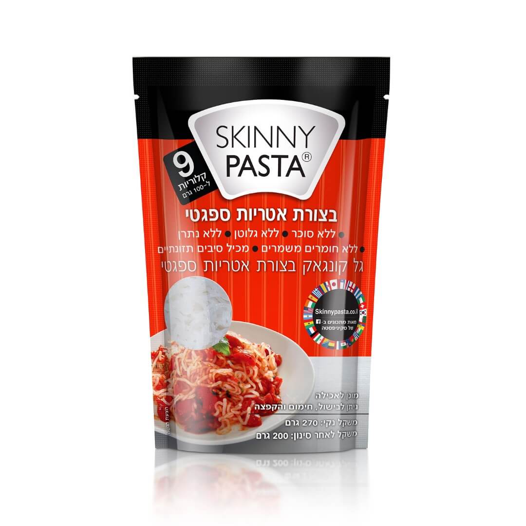 ג'ל  קונגאק ספגטי ללא גלוטן(כשל"פ)|skinny pasta