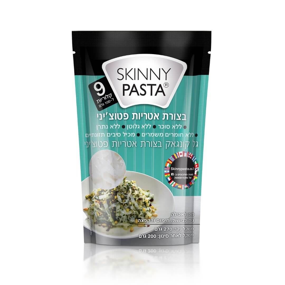 ג'ל  קונגאק פטוצ'יני ללא גלוטן(כשל"פ)|skinny pasta