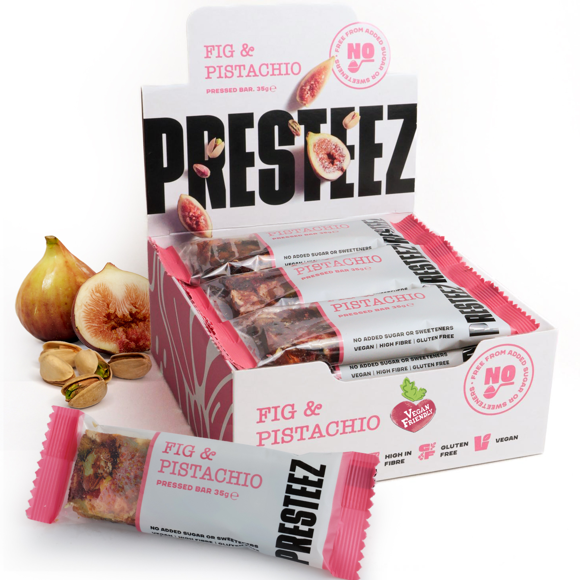 חטיף תאנה ופיסטוק ללא גלוטן|PRESTEEZ