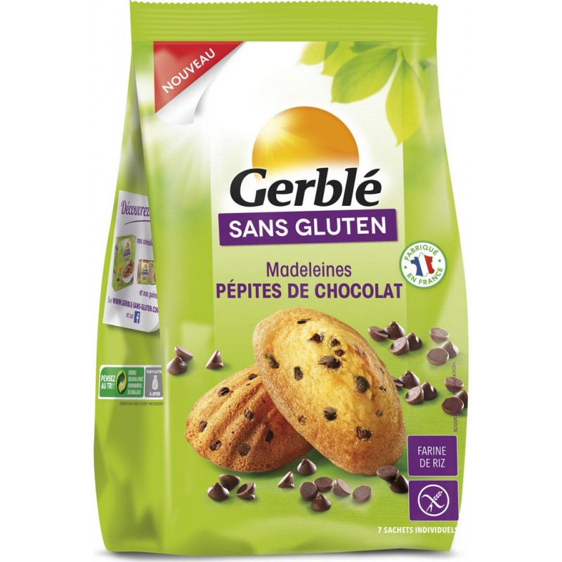 עוגיות מדלן  שוקוצ'יפס כשל"פ|GERBLE