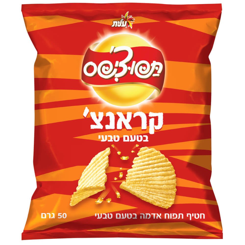 תפוצ'יפס קראנץ' טבעי ללא גלוטן | עלית